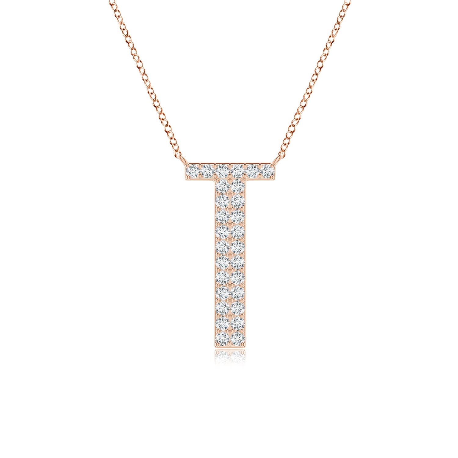 Capital "Z" Initial Pendant in 14K Yellow Gold
