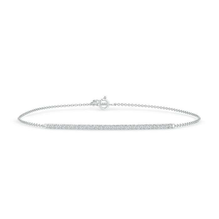 1.5 MM Prong-Set Diamond Infinity Chain Bracelet in 14K Rose Gold