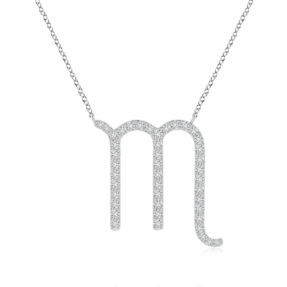 Diamond Scorpio Zodiac Sign Pendant