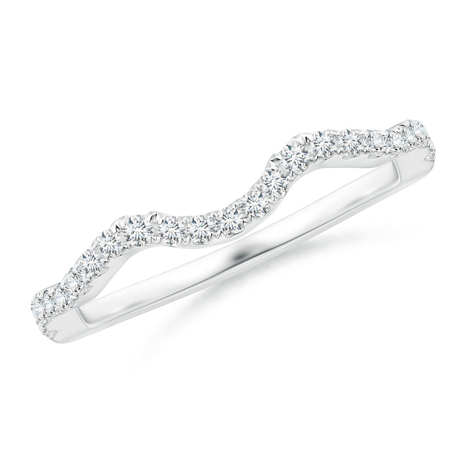 Aeon Vintage Inspired Diamond Contour Wedding Ring