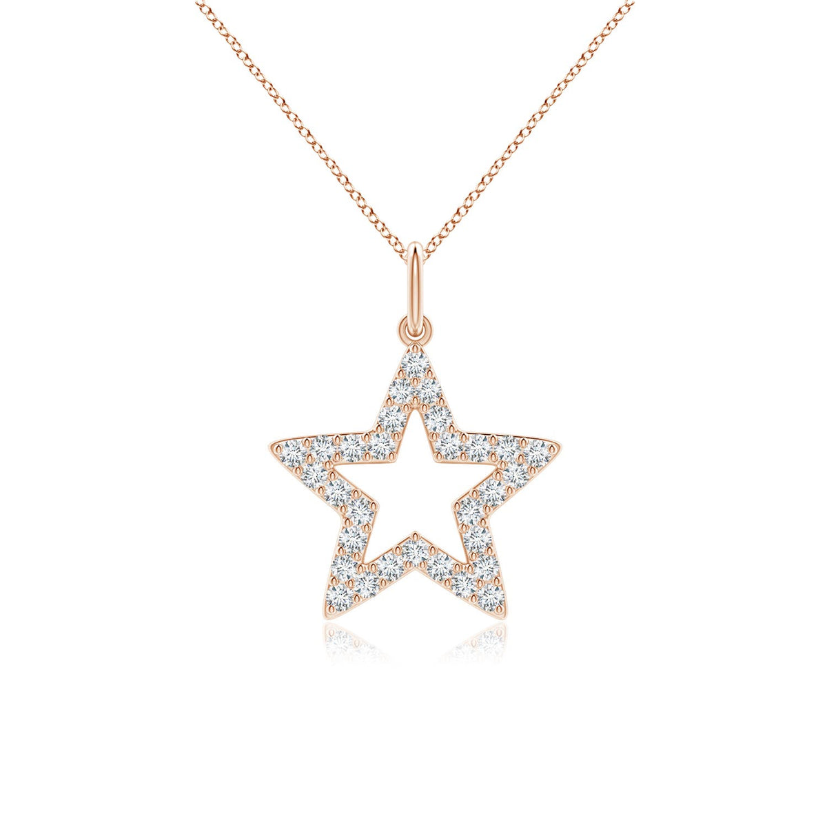 0.27 CTW Diamond Virgo Zodiac Sign Reversible Medallion Pendant in 14K Yellow Gold