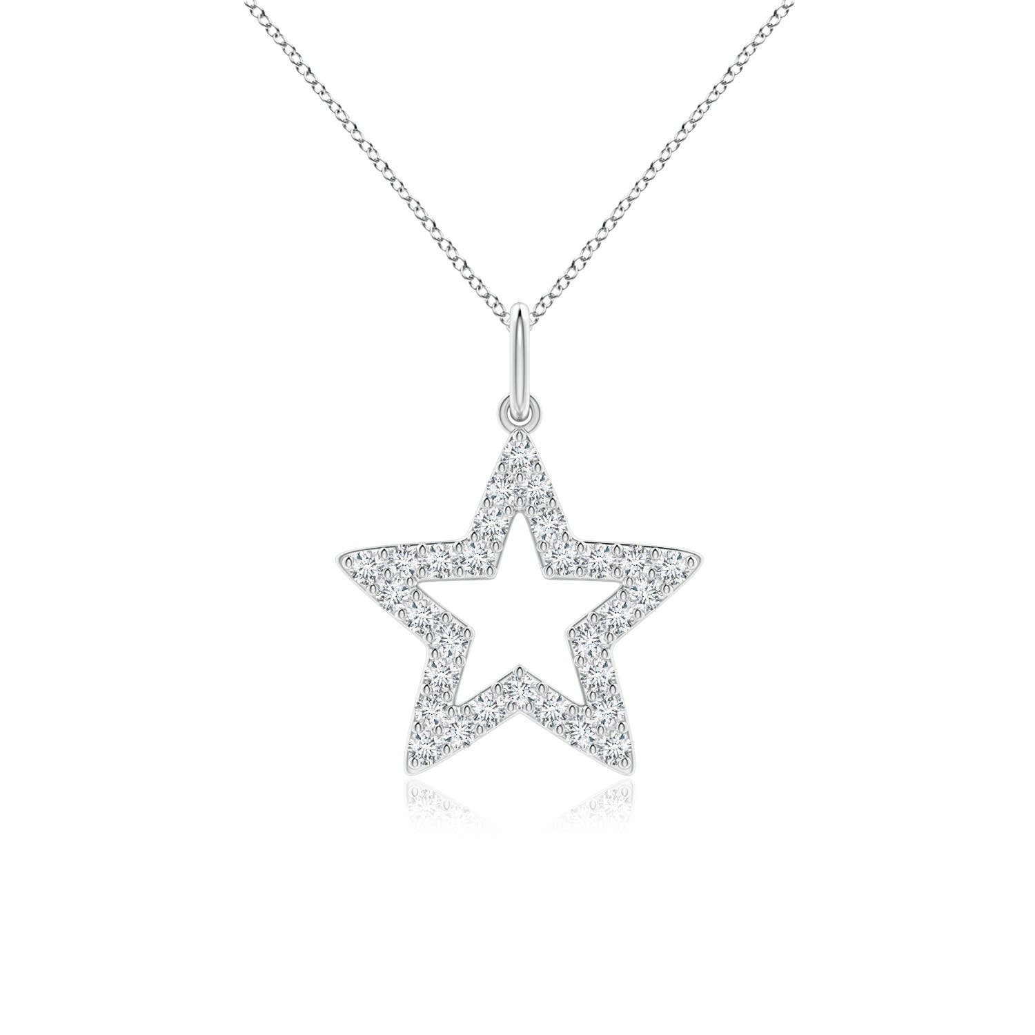 1.5 MM Diamond Sagittarius Zodiac Sign Pendant in 14K Yellow Gold