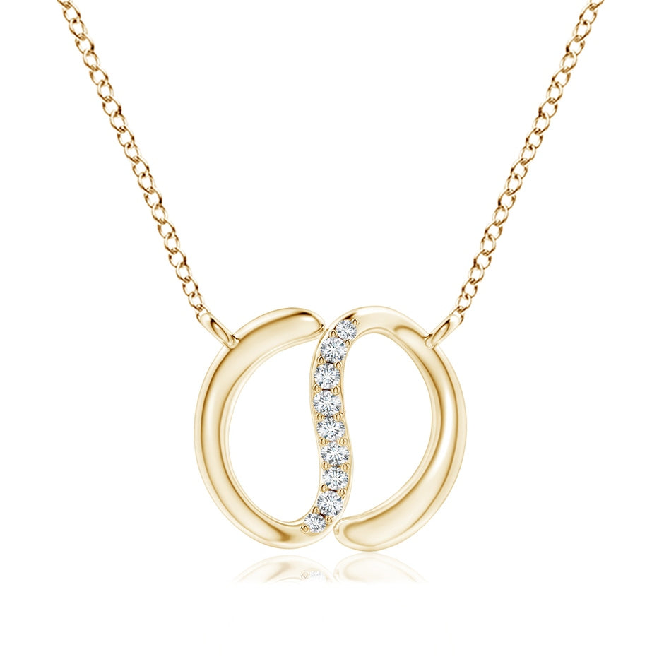 Natori x Angara Yin-Yang Diamond Shangri-La Pendant