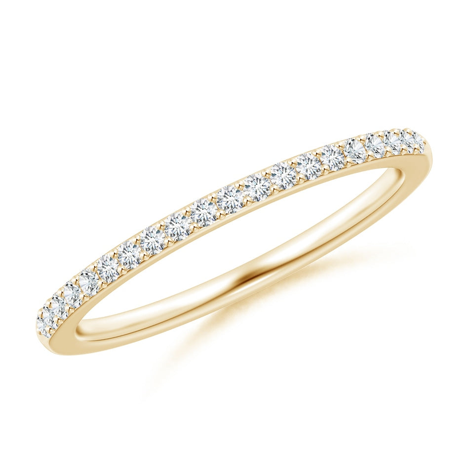 Prong-Set Classic Diamond Wedding Ring