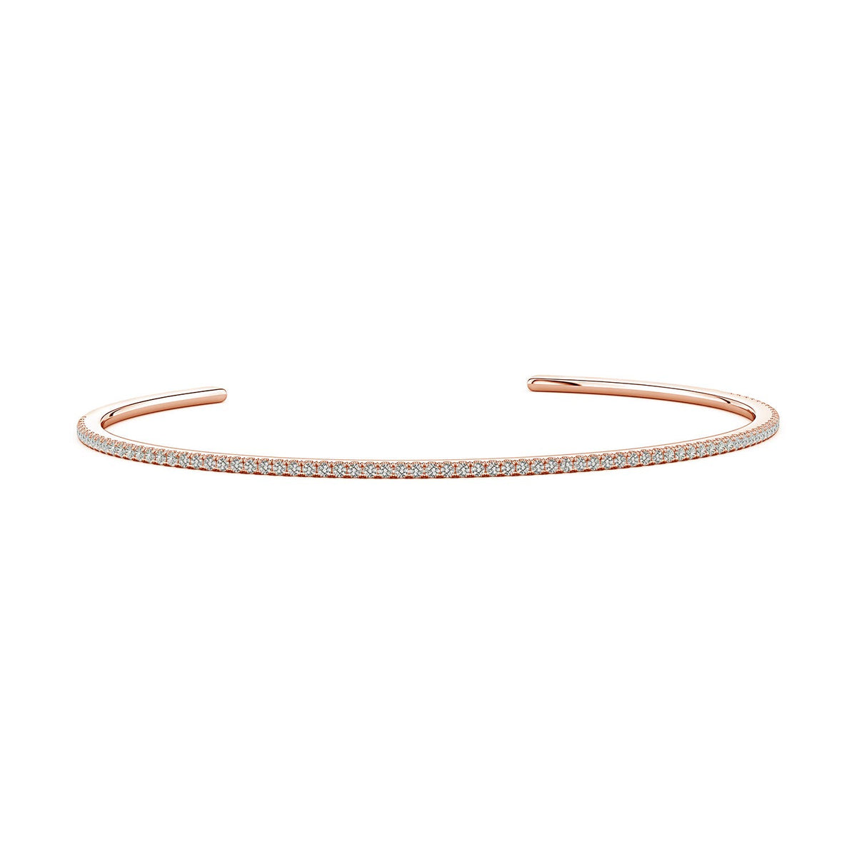 10 MM Freshwater Pearl and Horizontal Pear Peridot Open Flex Cuff Bracelet in 18K Rose Gold