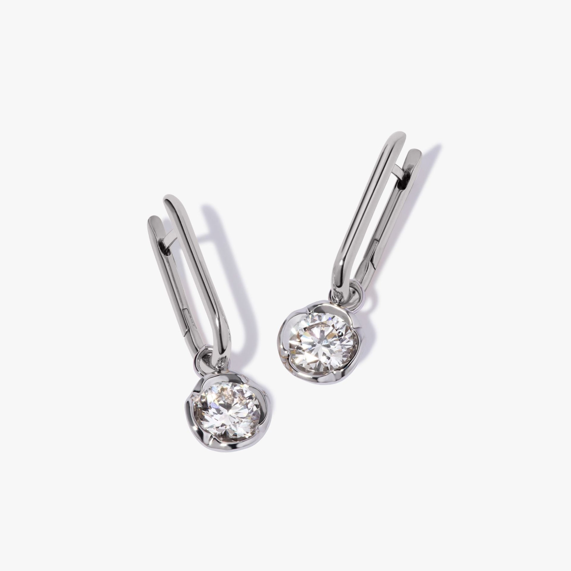 Knuckle & Whoopsie Daisy 1.50ct Diamond Earrings