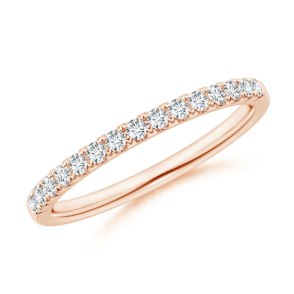 Half Eternity Round Diamond Wedding Ring for Her