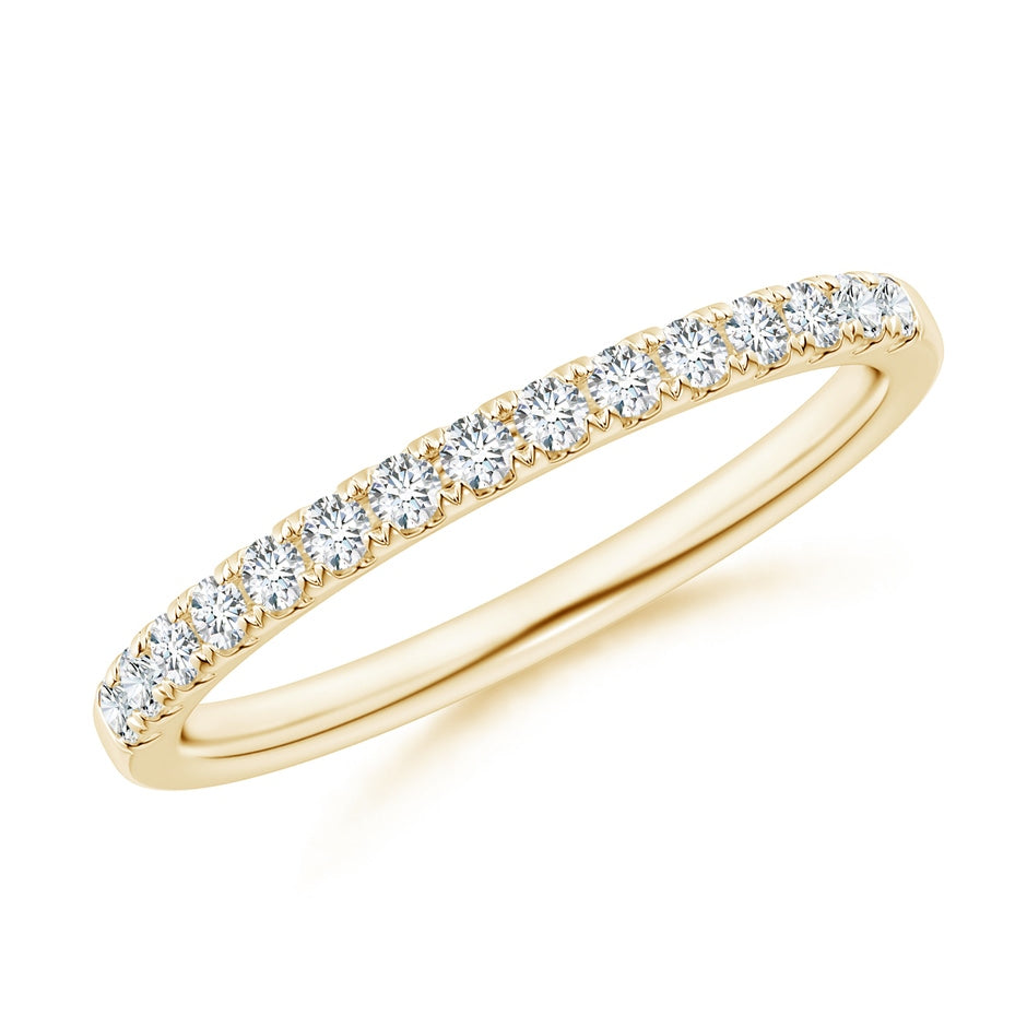 Half Eternity Round Diamond Wedding Ring for Her