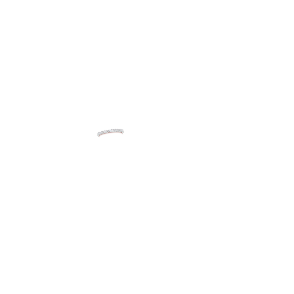 Princess Diamond Semi Eternity Classic Wedding Ring