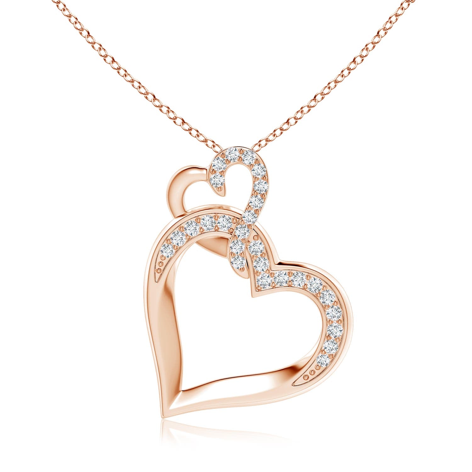 4 MM Opal Libra Constellation Medallion Pendant in 18K Rose Gold
