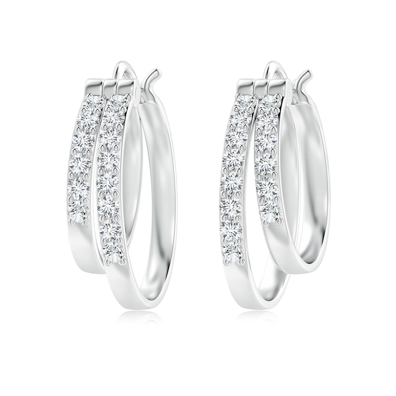 3.45 CTW Oval Opal Dangle Earrings with Diamond Halo in 18K Rose Gold