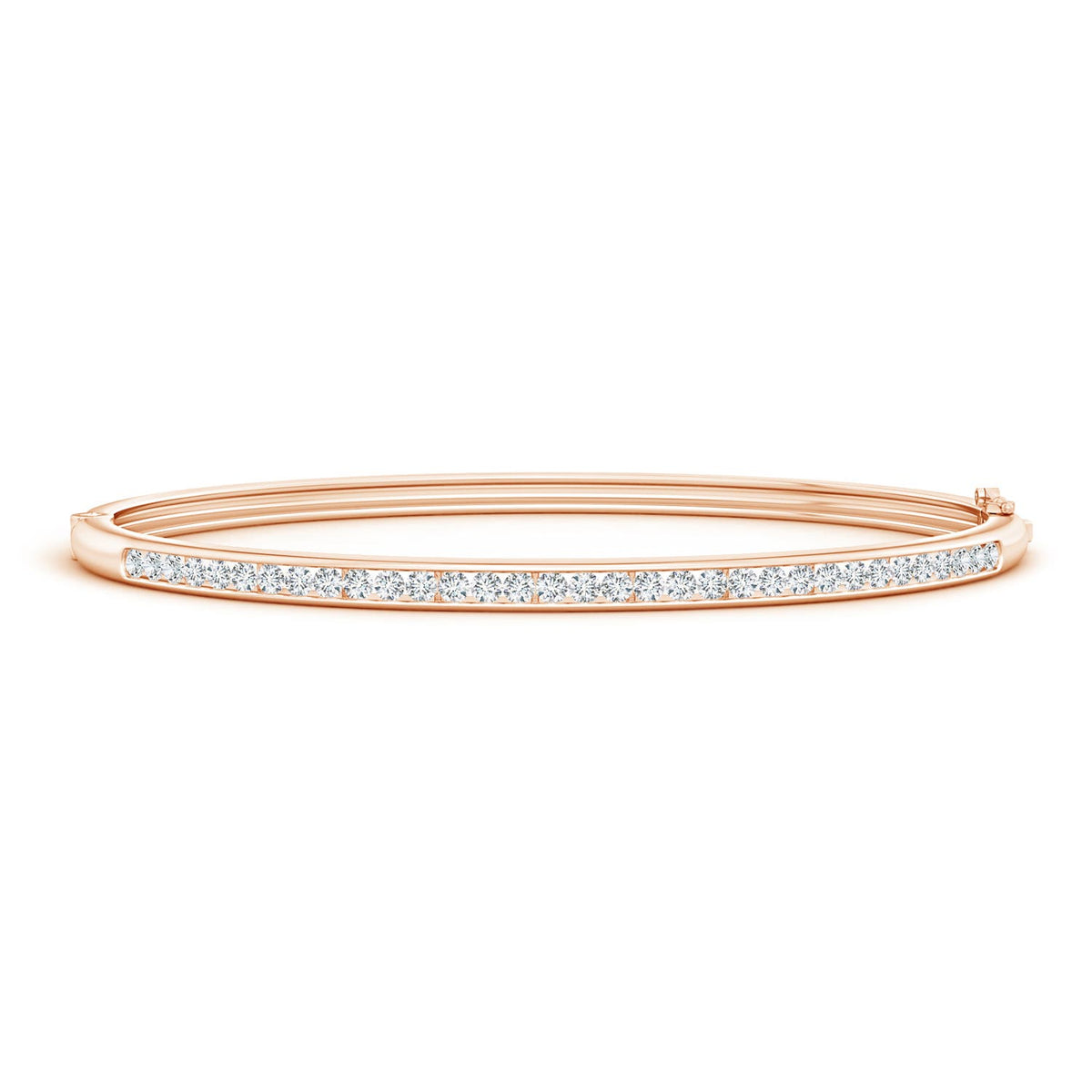 2.48 CTW Oval Ruby Infinity Link Bracelet with Diamonds in 14K White Gold