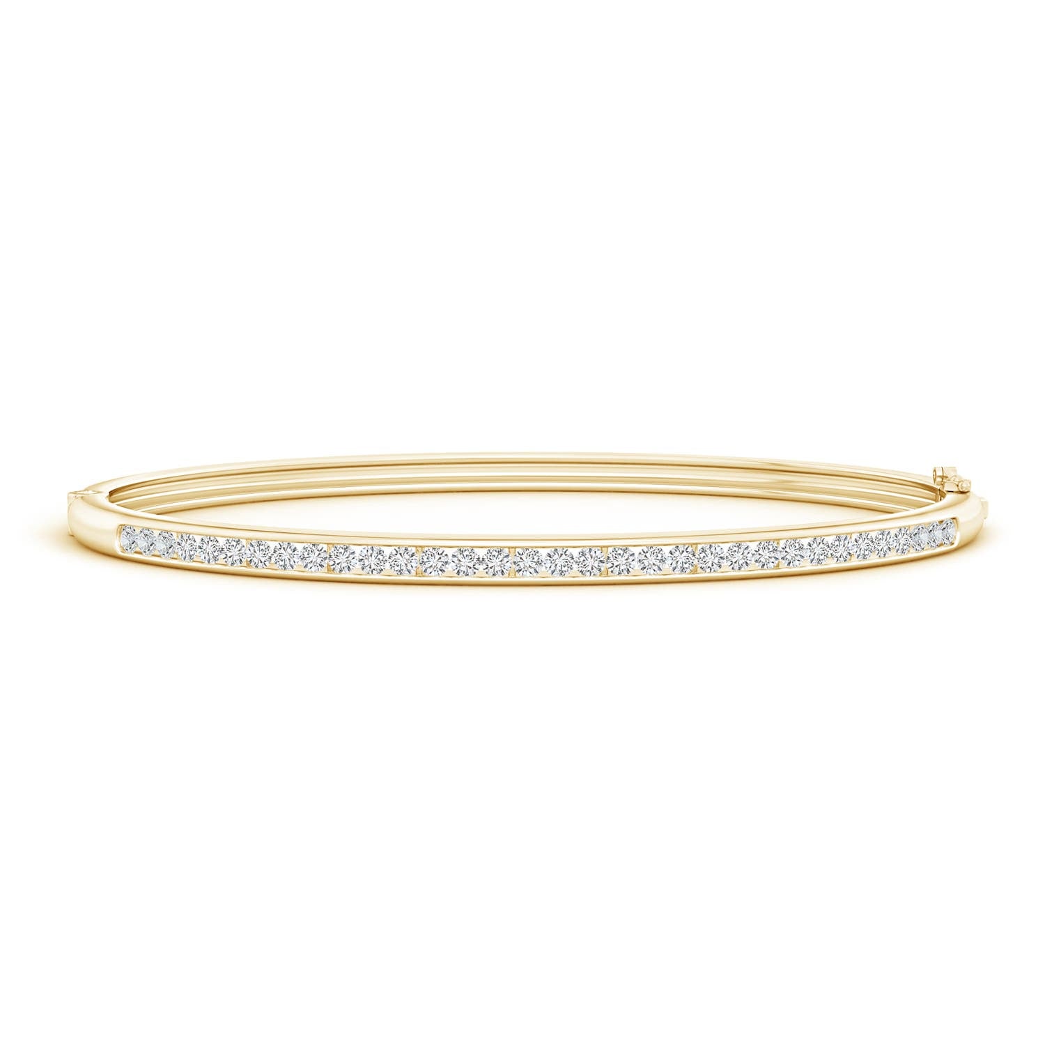 1.8 CTW Graduated Bezel-Set Ruby and Diamond Bolo Bracelet in 14K Rose Gold