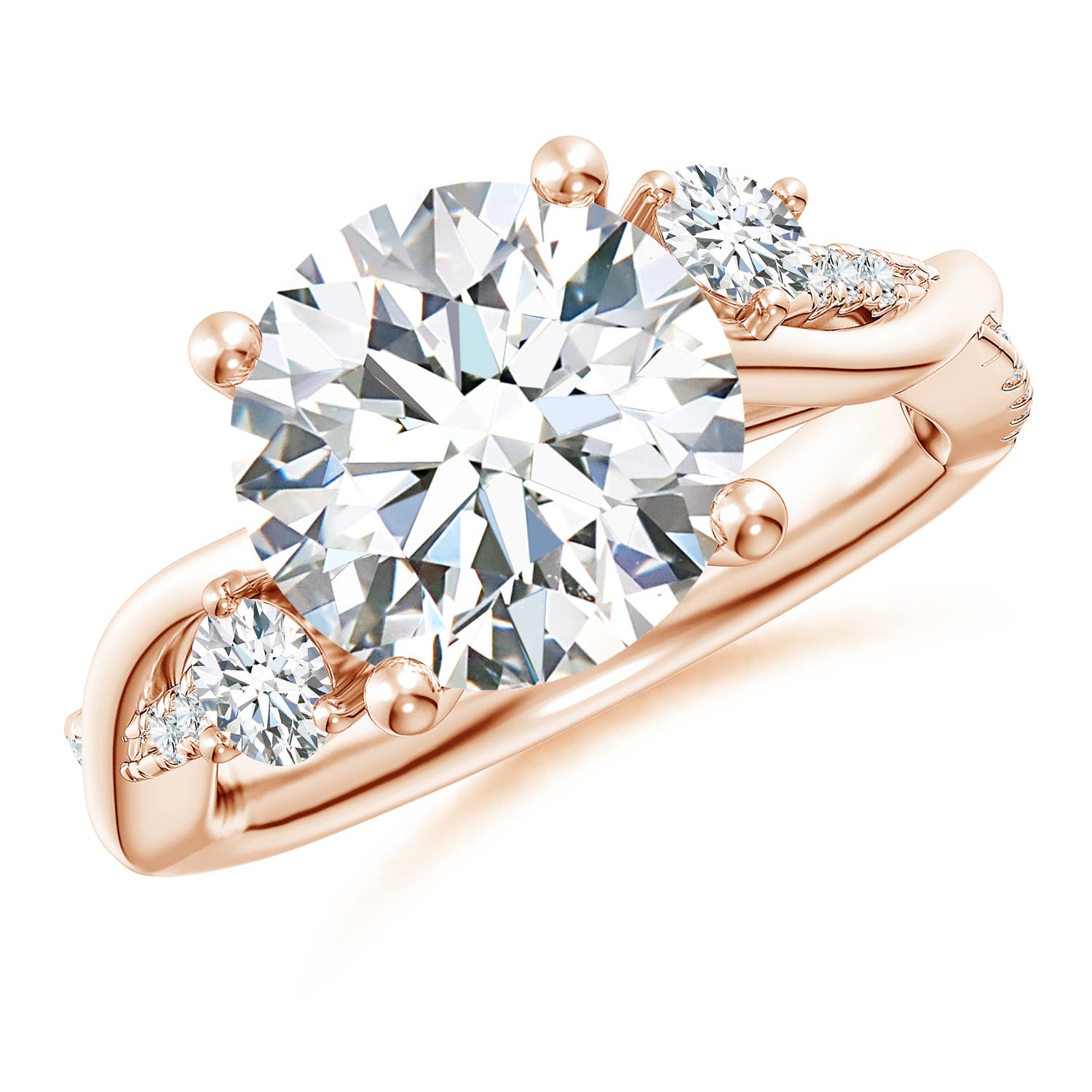5.72 CTW Emerald-Cut Ruby Unique Halo Engagement Ring with Accents in Platinum