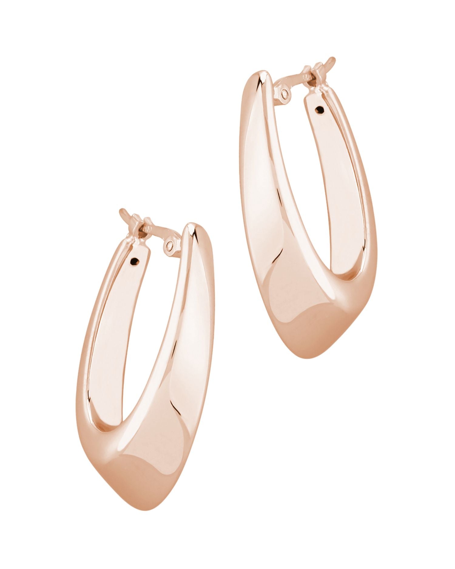 Medium Hoop Earrings in 14K Rose Gold - Exclusive