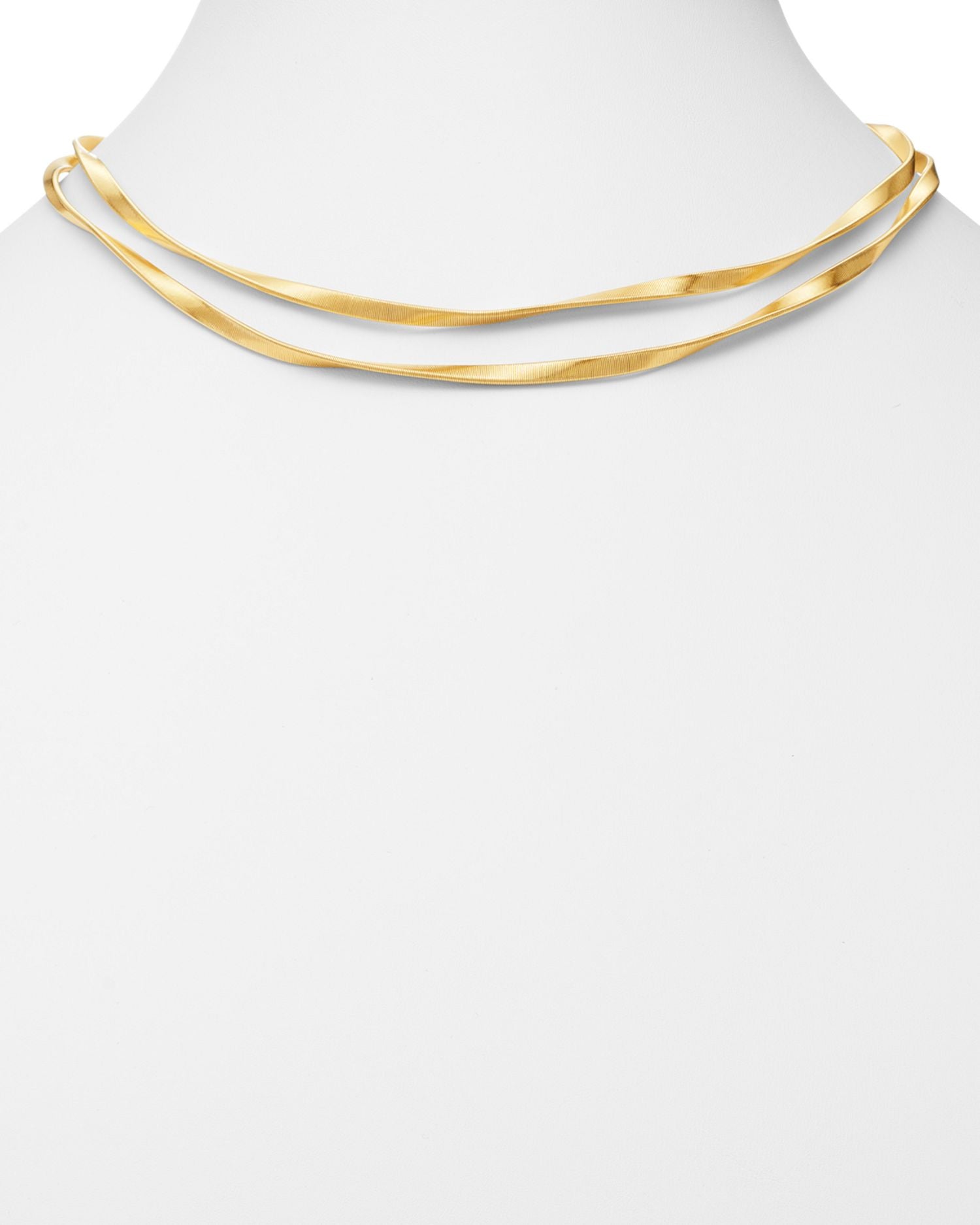 18K Yellow Gold Marrakech Single Strand Long Necklace, 36'