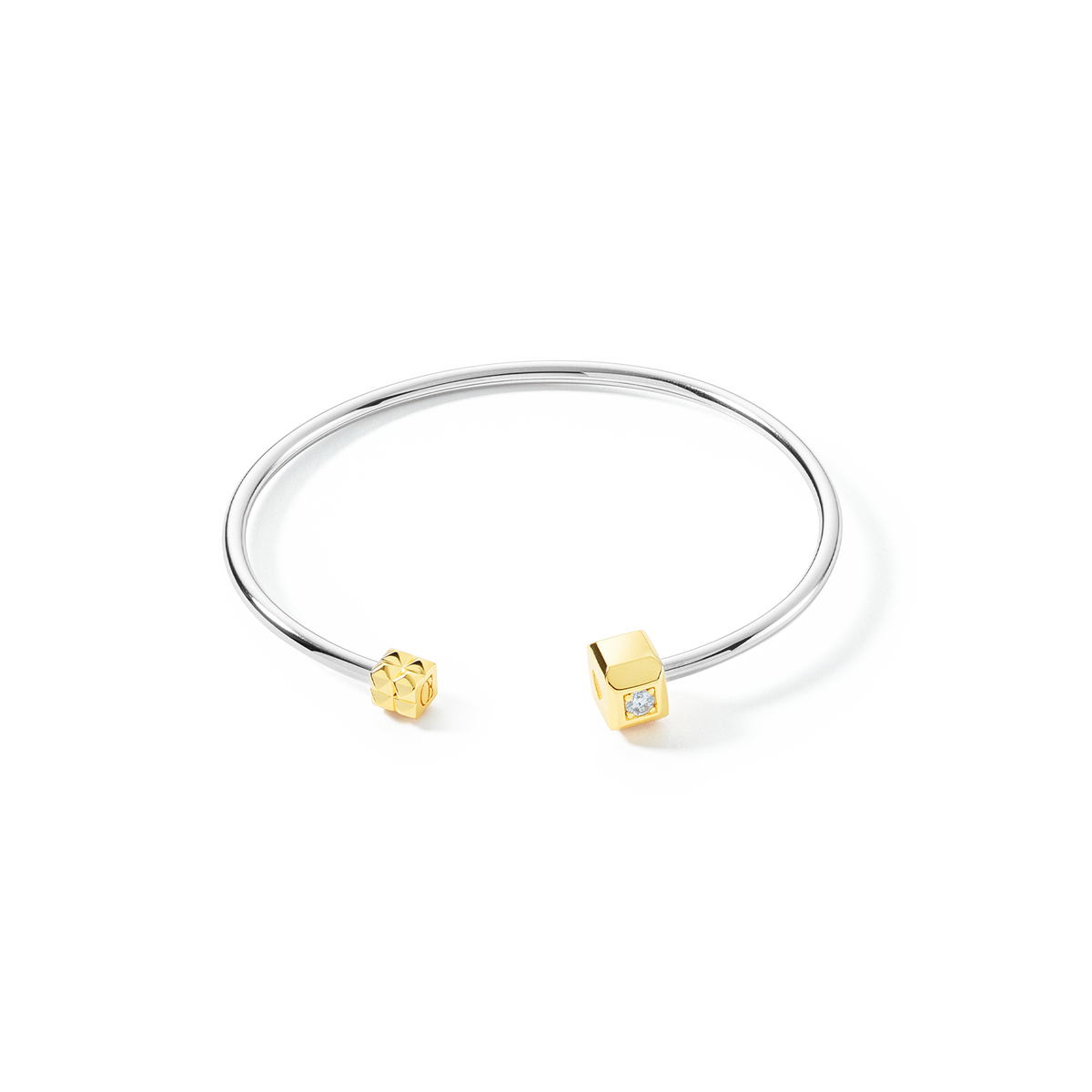 STATEMENT Collection bangle open 19 cm bicolor