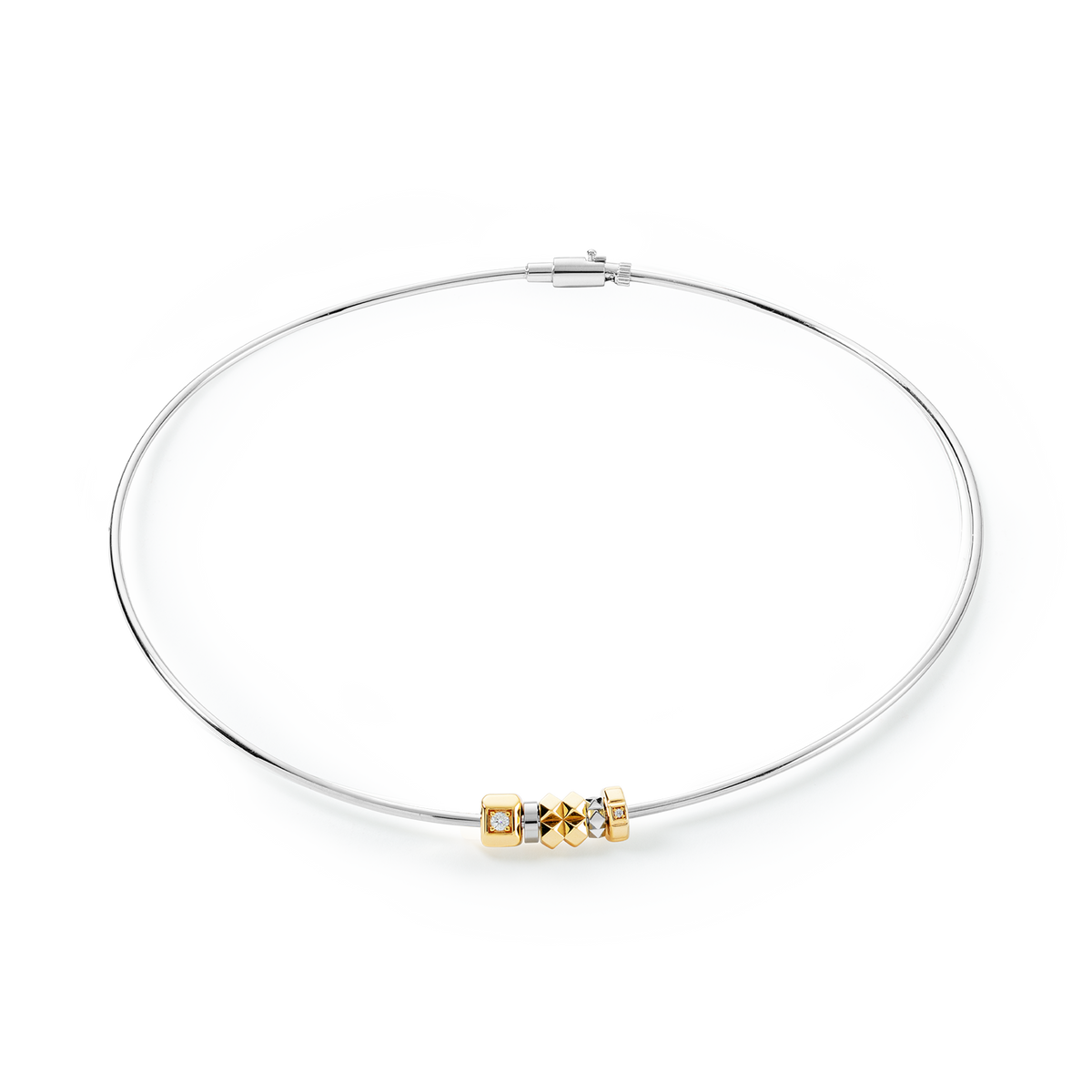 ELEMENTS Collection necklace rigid bicolor