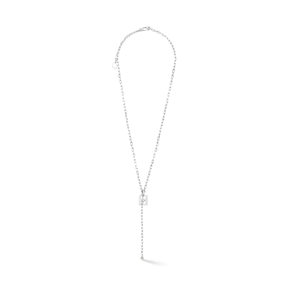 SIGNATURE Collection Y-style necklace silver