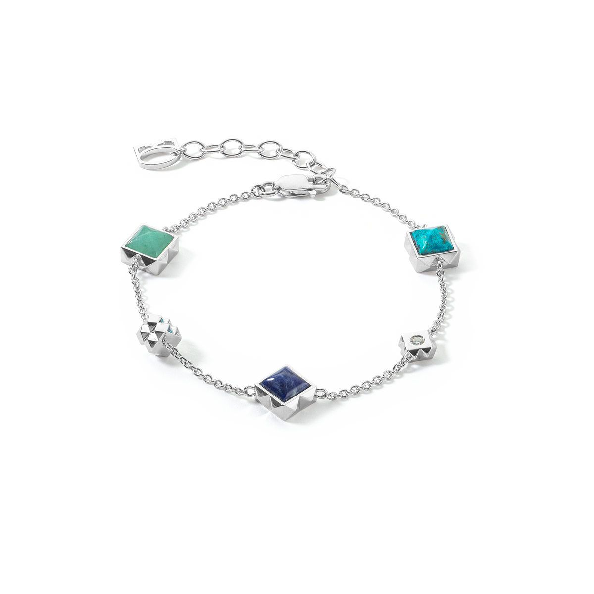 STATION Collection bracelet silver-blue