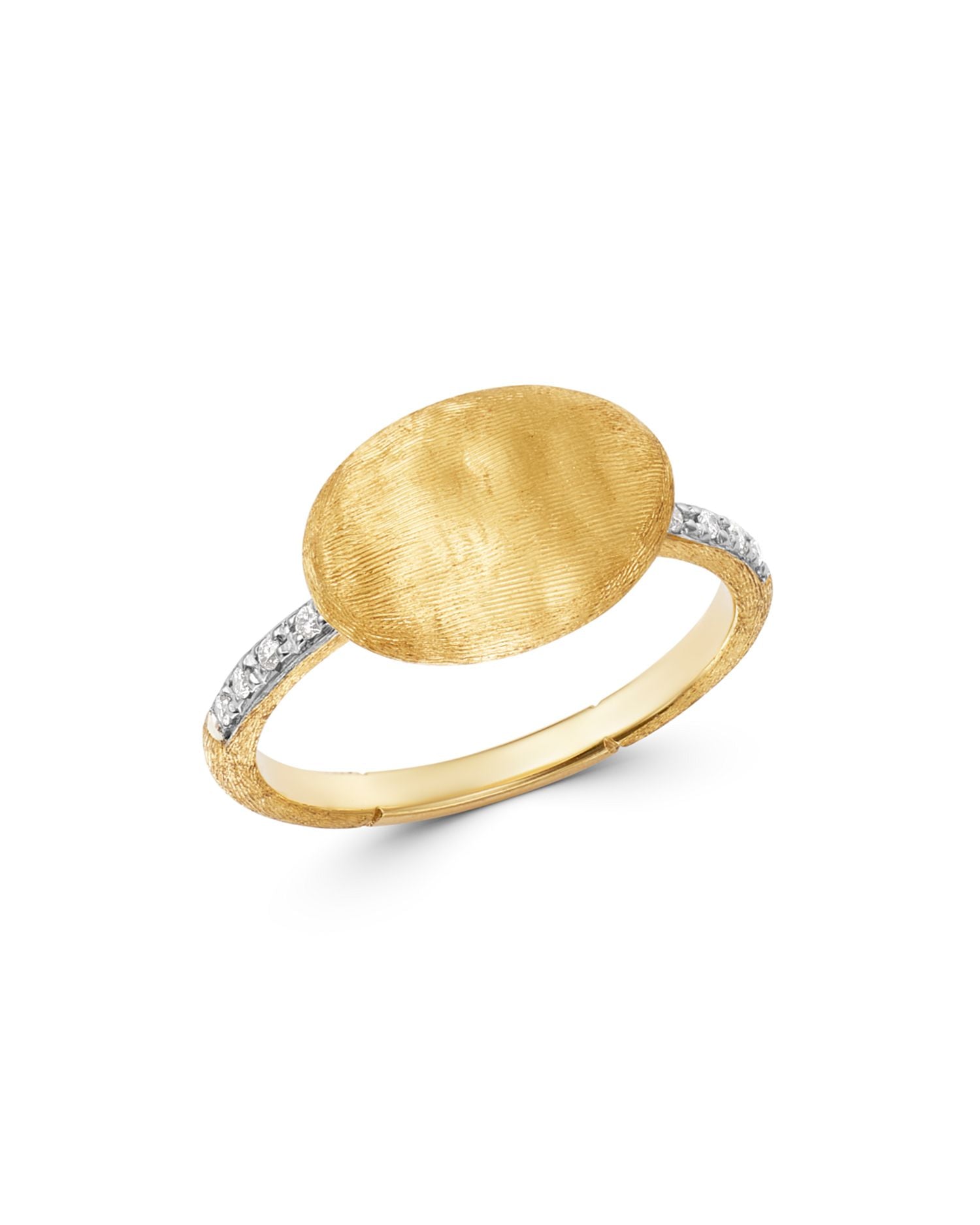 18K Yellow Gold Siviglia Diamond Ring - Exclusive
