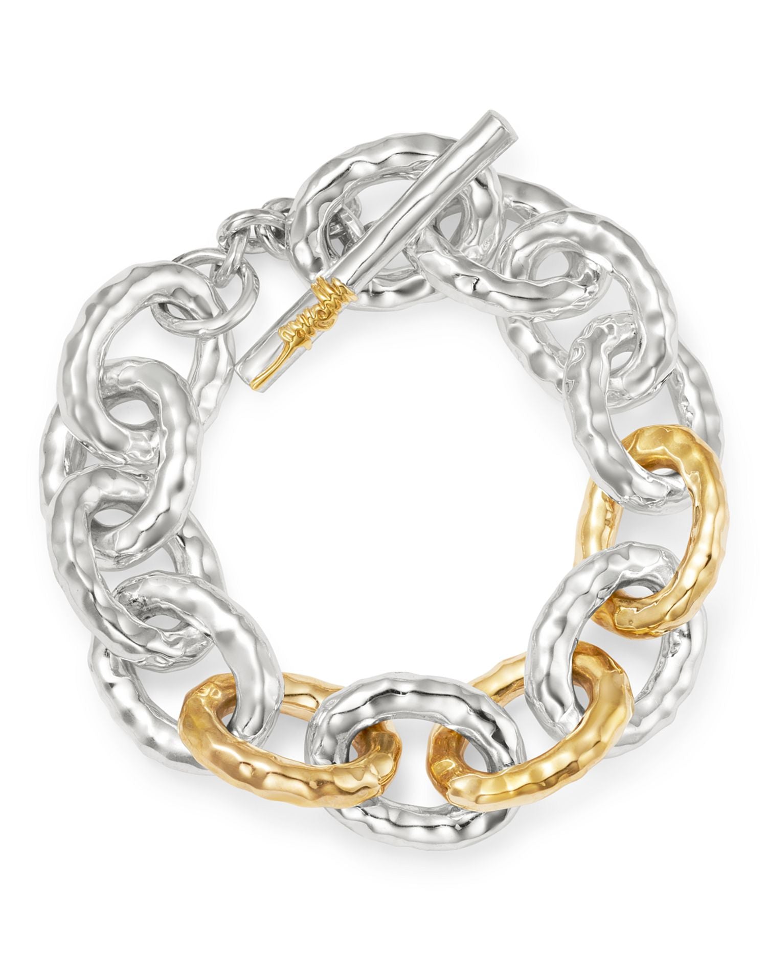 Sterling Silver & 18K Yellow Gold Chimera Bastille Bracelet