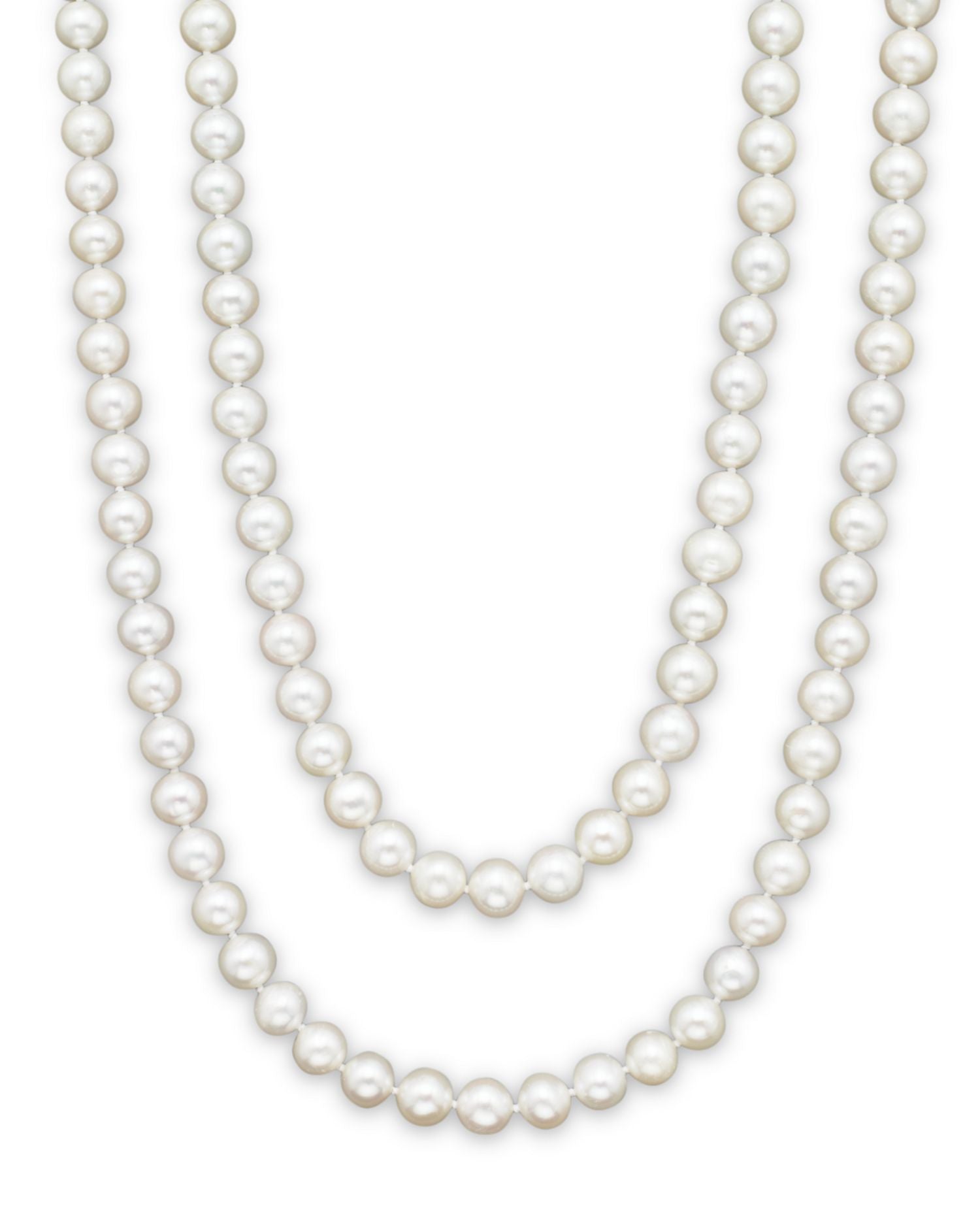 Cultured Freshwater Pearl Strand Necklace, 36" - Exclusive