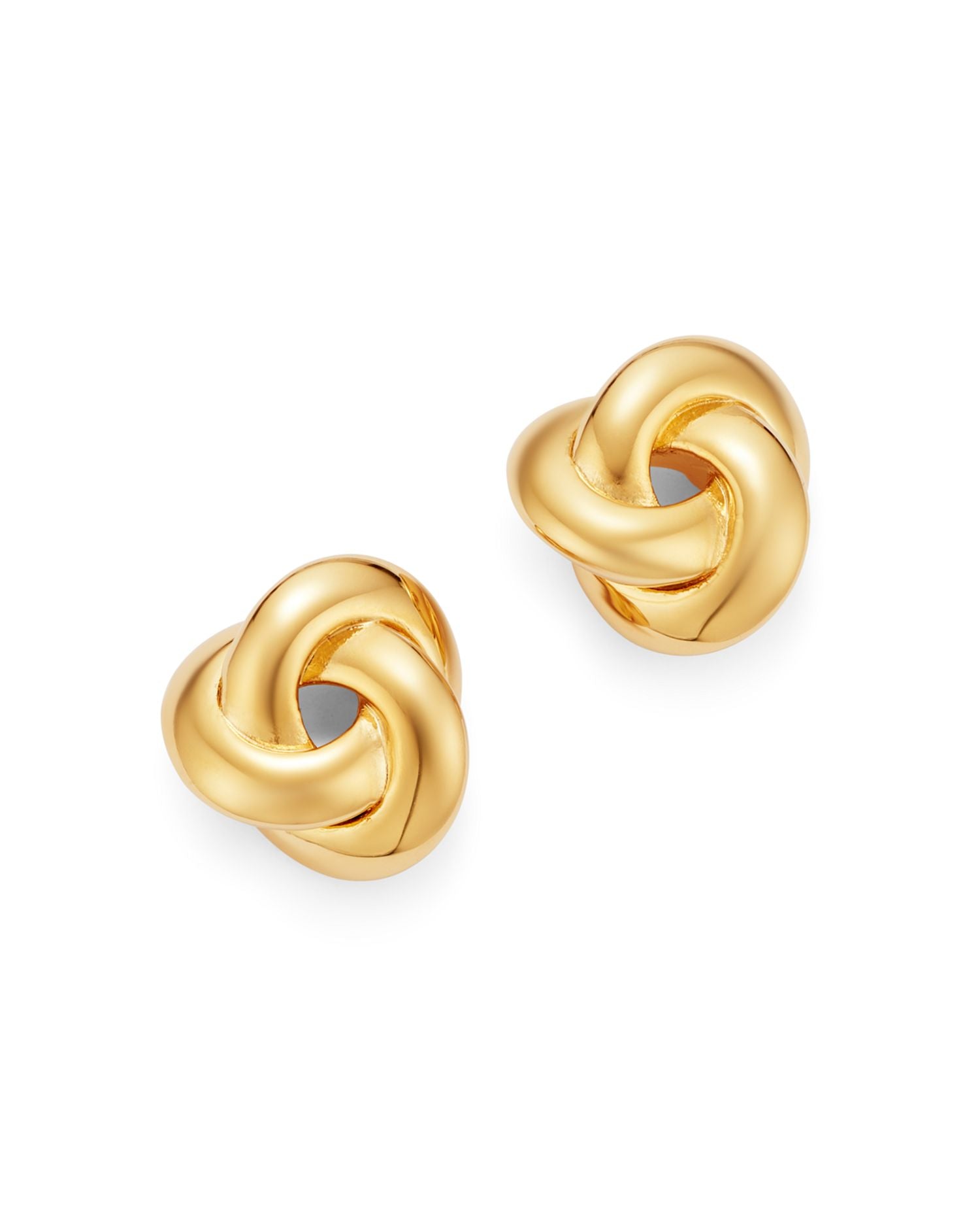 Knot Stud Earrings in 14K Yellow Gold - Exclusive