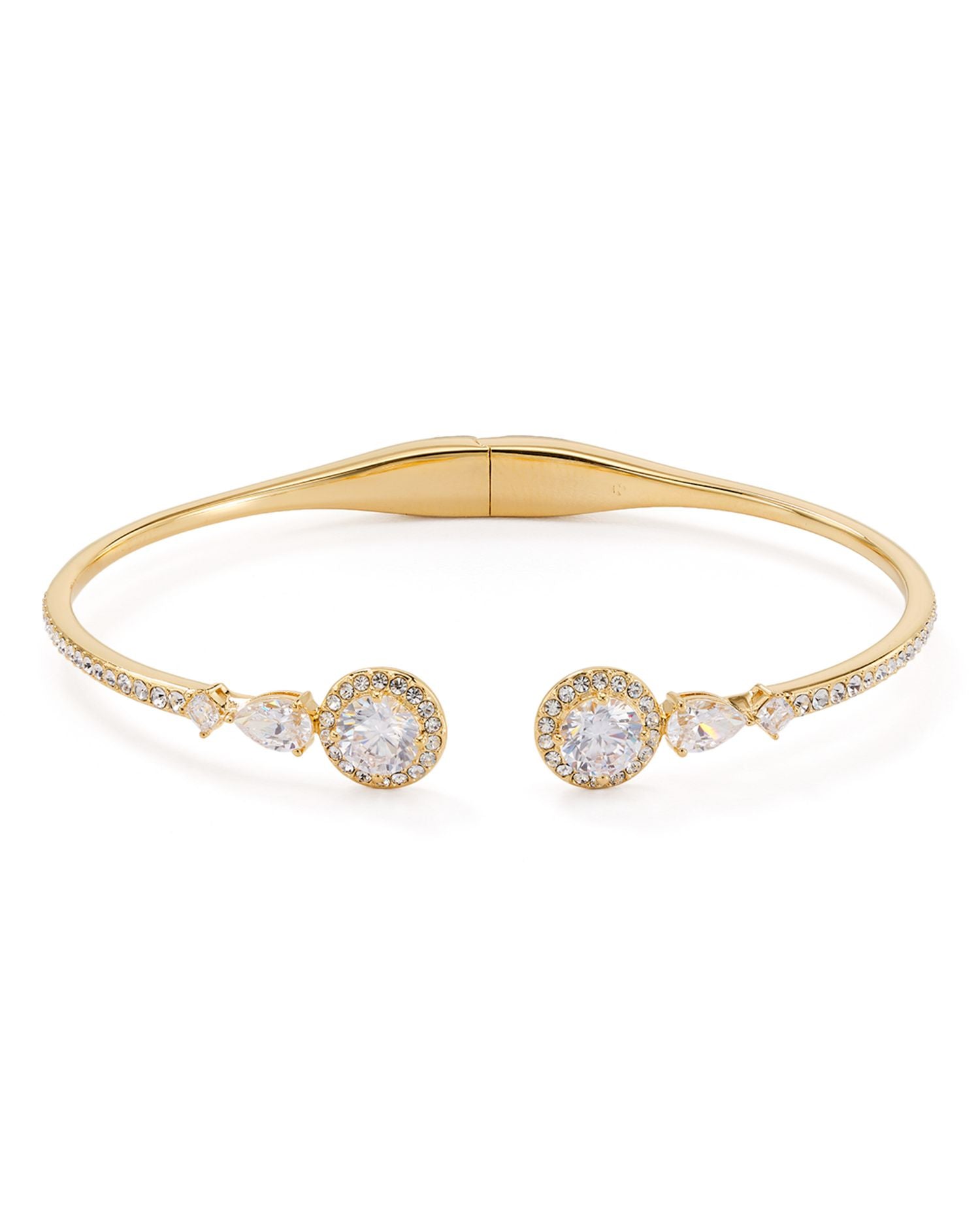 Pavé-Detail Hinge Bracelet