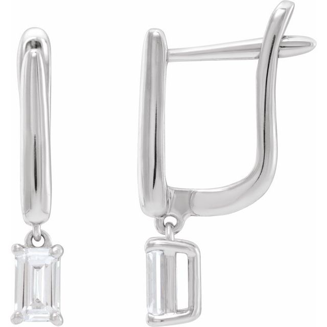 3.4Ct Lab-grown Diamond Earrings in 14K Yellow Gold
