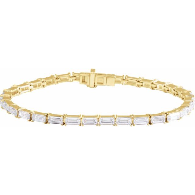 1.5Ct Lab-grown Diamond Bracelet in 14K Yellow Gold