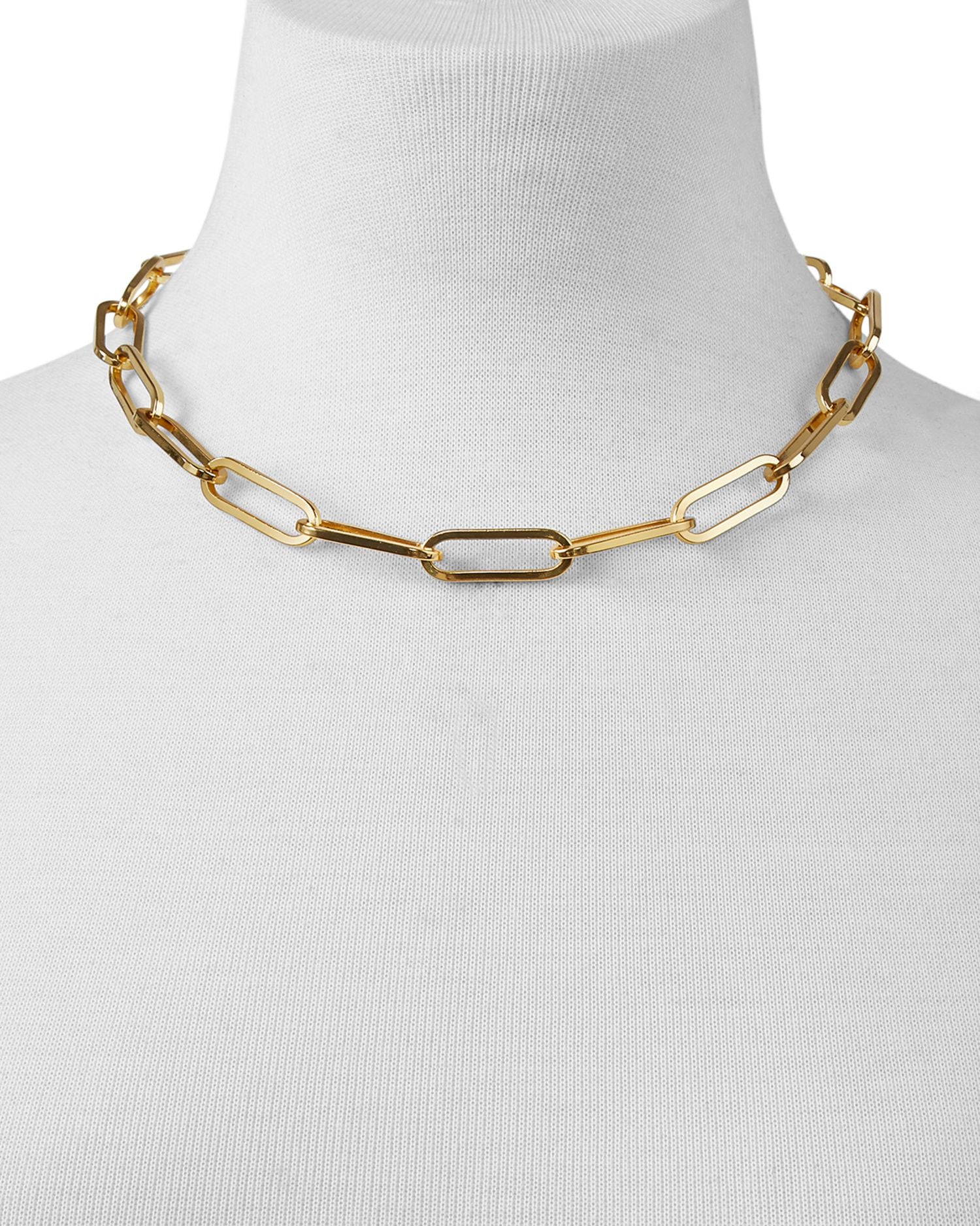 Hera Large-Link Collar Necklace, 17'-20'