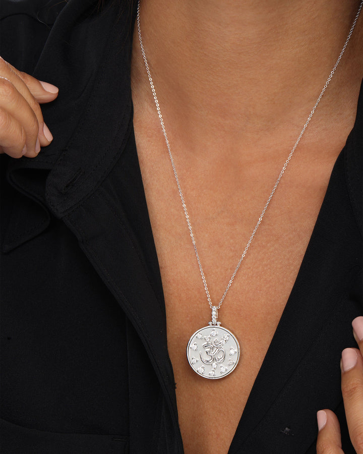 om-medallion-necklace-in-silver-and-white-diamondettes