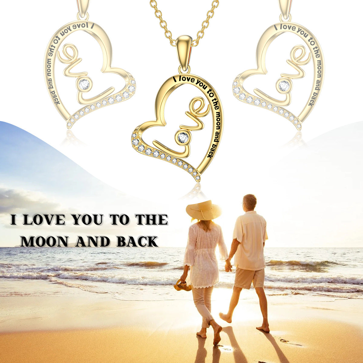 10K Gold Circular Shaped Crystal Personalized Birthstone Pendant Necklace