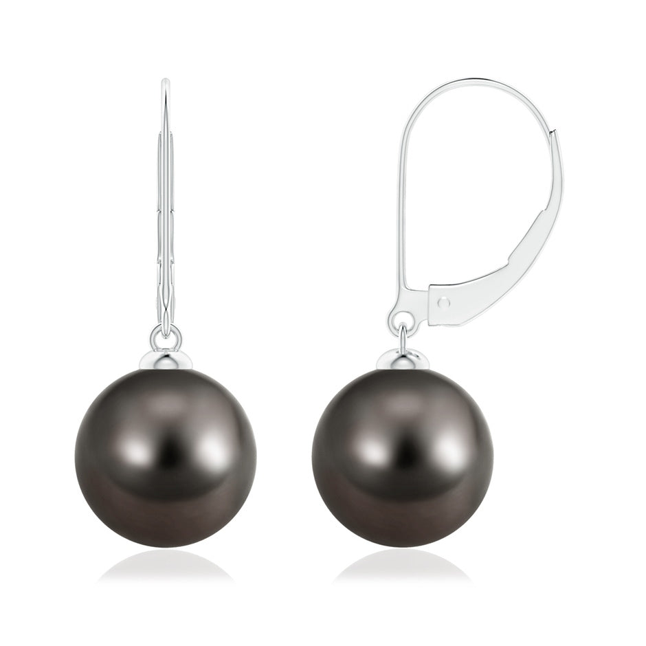 Tahitian Pearl Earrings with Leverback