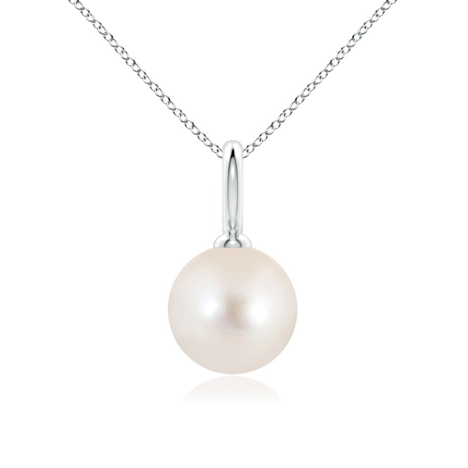 Classic Freshwater Pearl Solitaire Pendant
