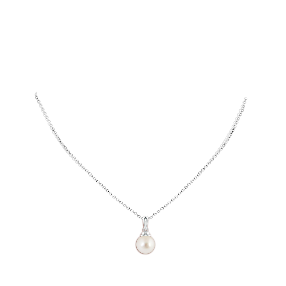 Classic Solitaire South Sea Pearl Pendant