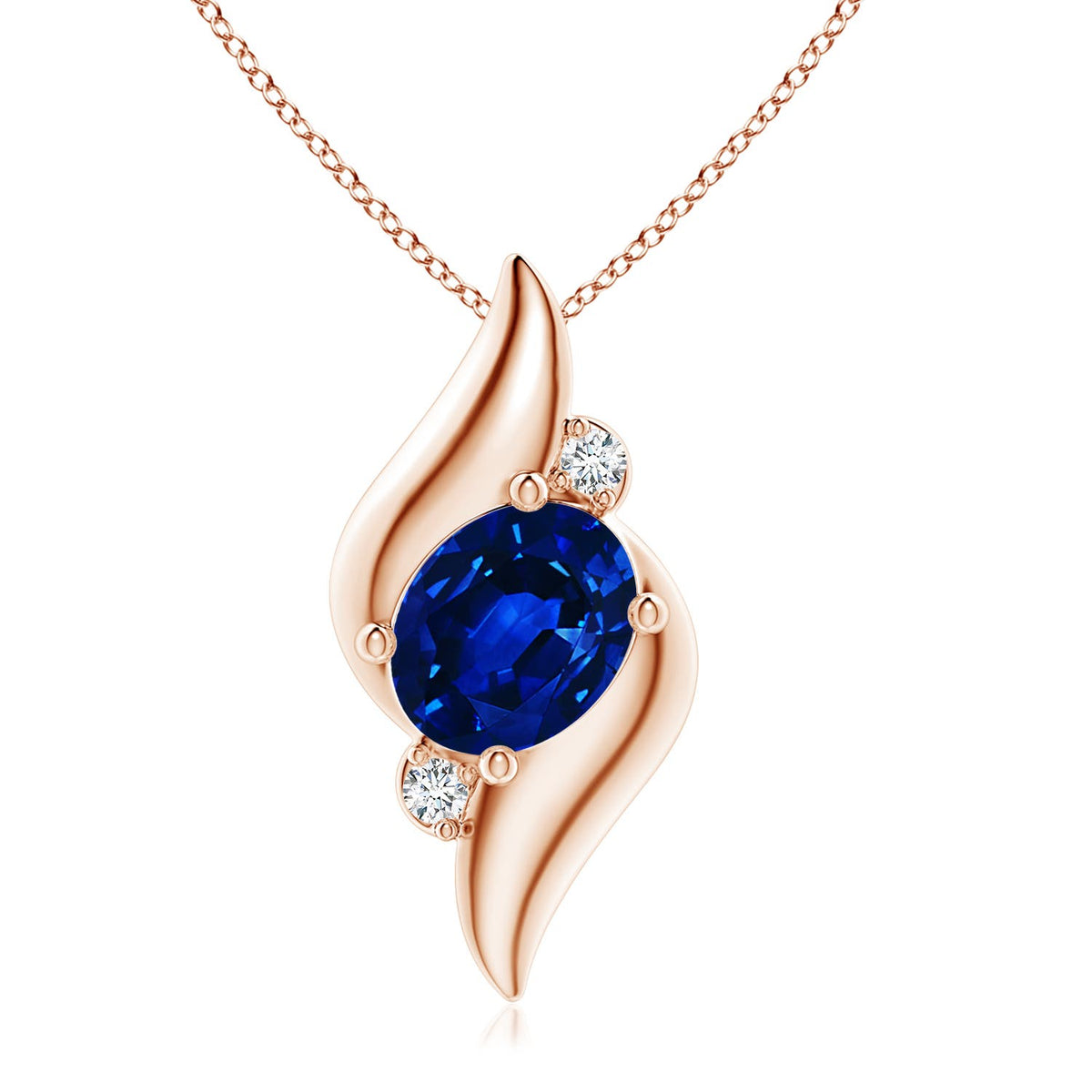 25.53 CTW 18" Prong-Set Lab-Grown Diamond Tennis Necklace in 14K Yellow Gold