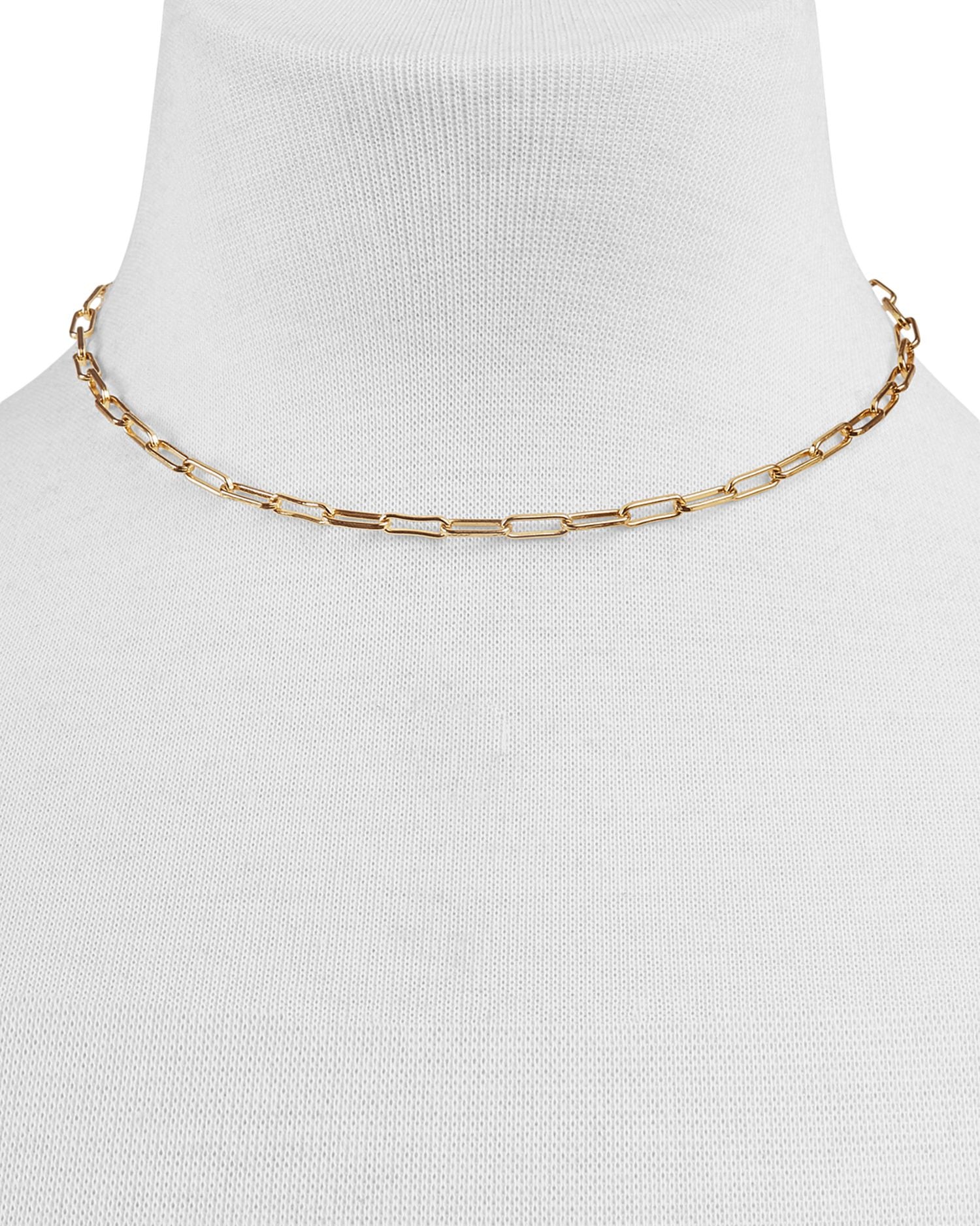 Hera Link Choker Necklace, 13"-16"