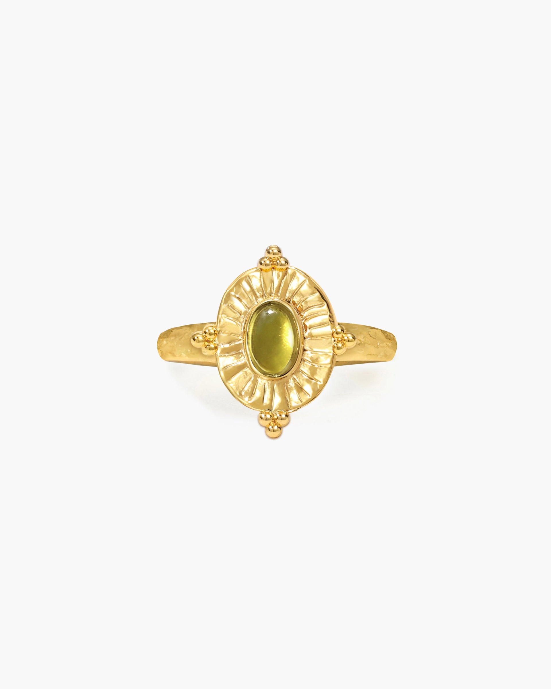 Olive Talisman Ring