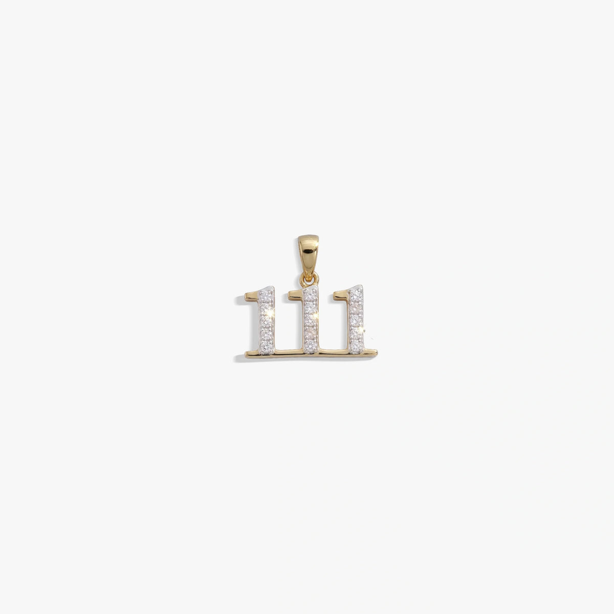 111 Sapphire Angel Number Charm
