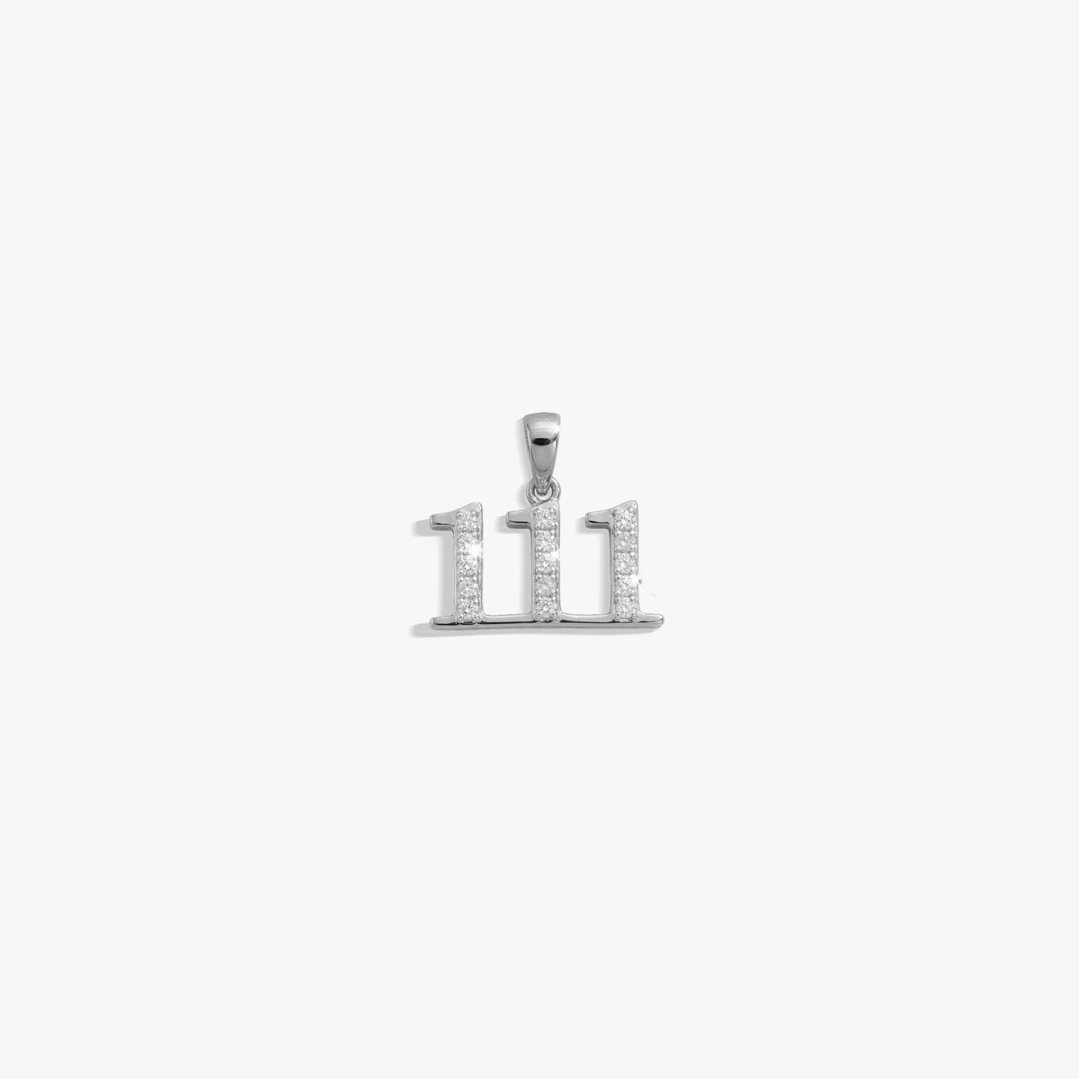 111 Sapphire Angel Number Charm
