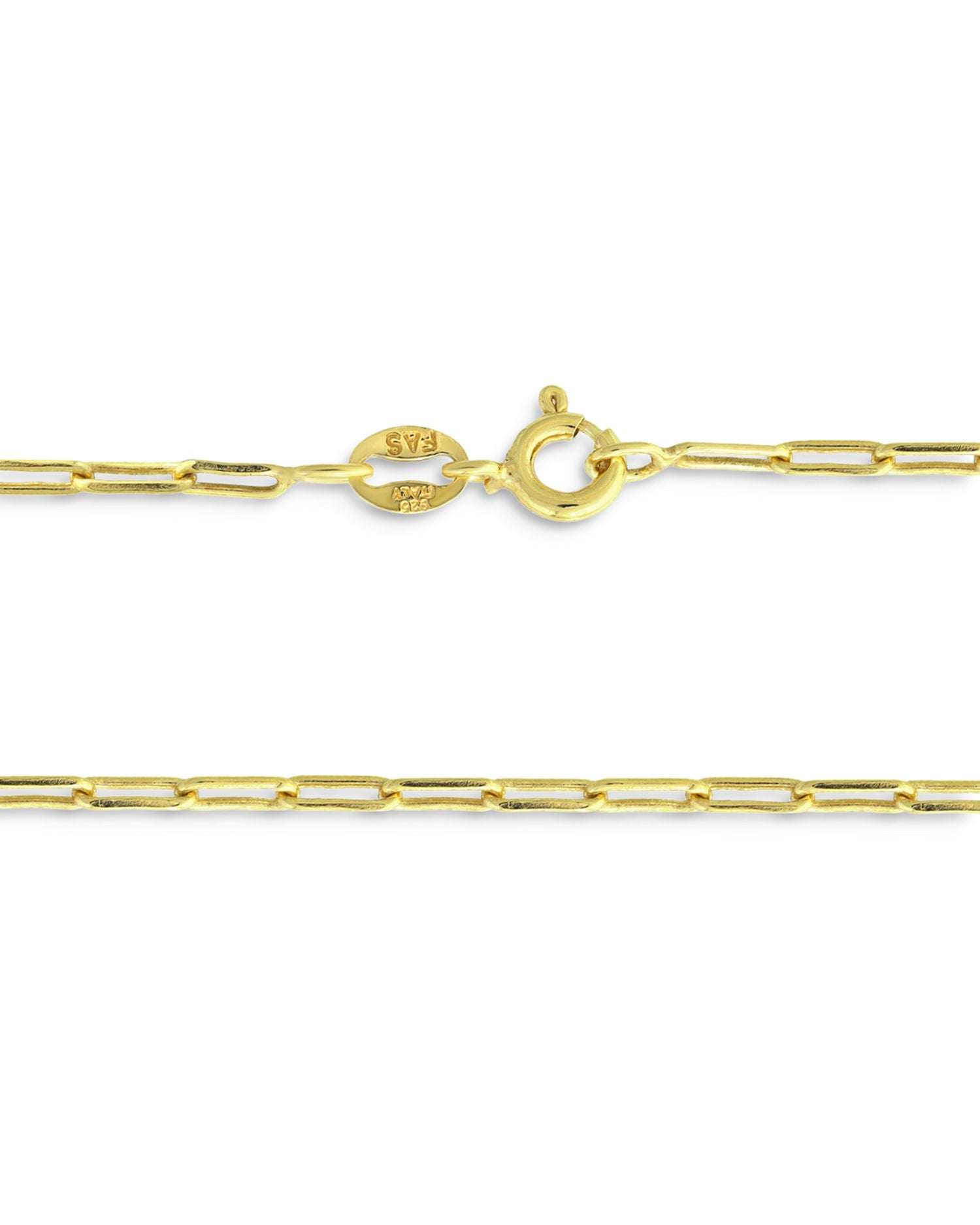 Sterling Paper Clip Bracelet - Exclusive