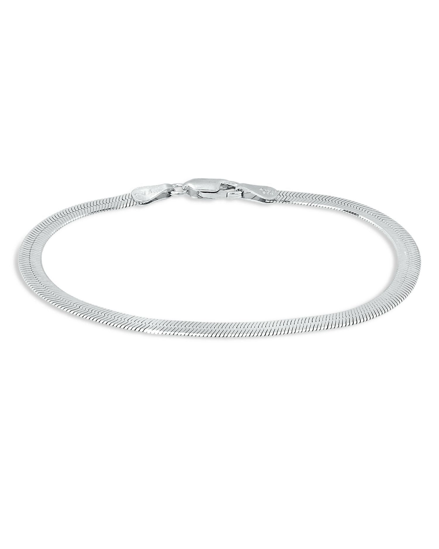 Herringbone Chain Bracelet - Exclusive