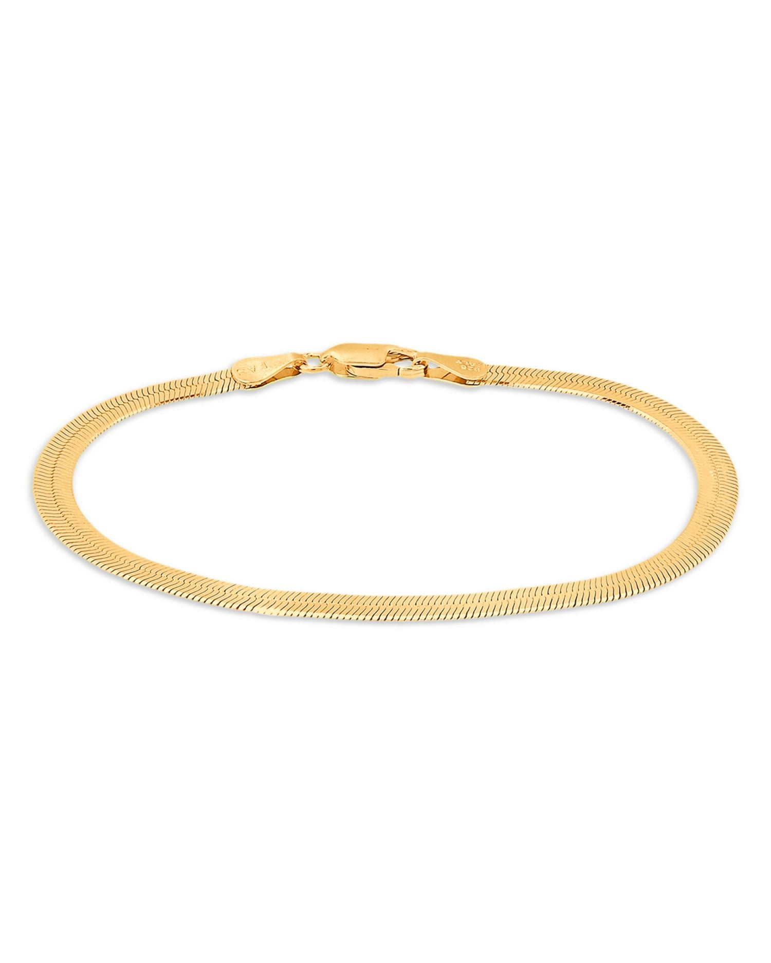 Herringbone Chain Bracelet - Exclusive