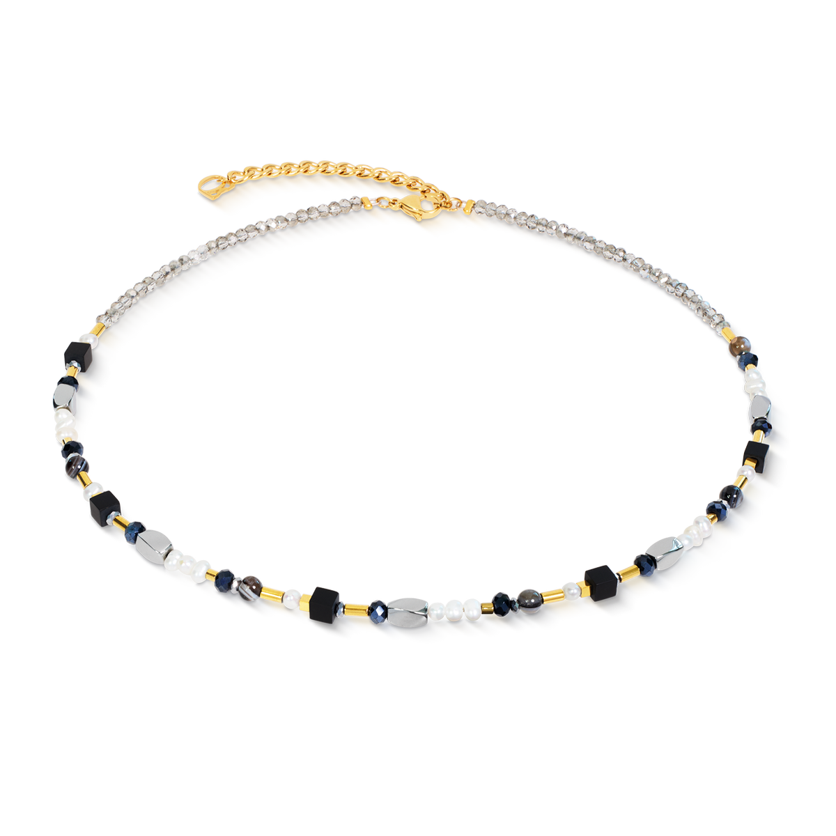 Necklace Mosaic Night Gold