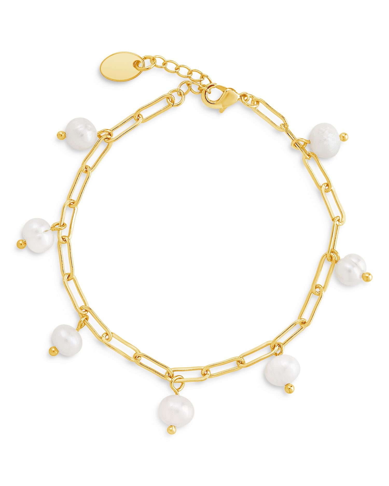 Dangling Baroque Pearl Bracelet