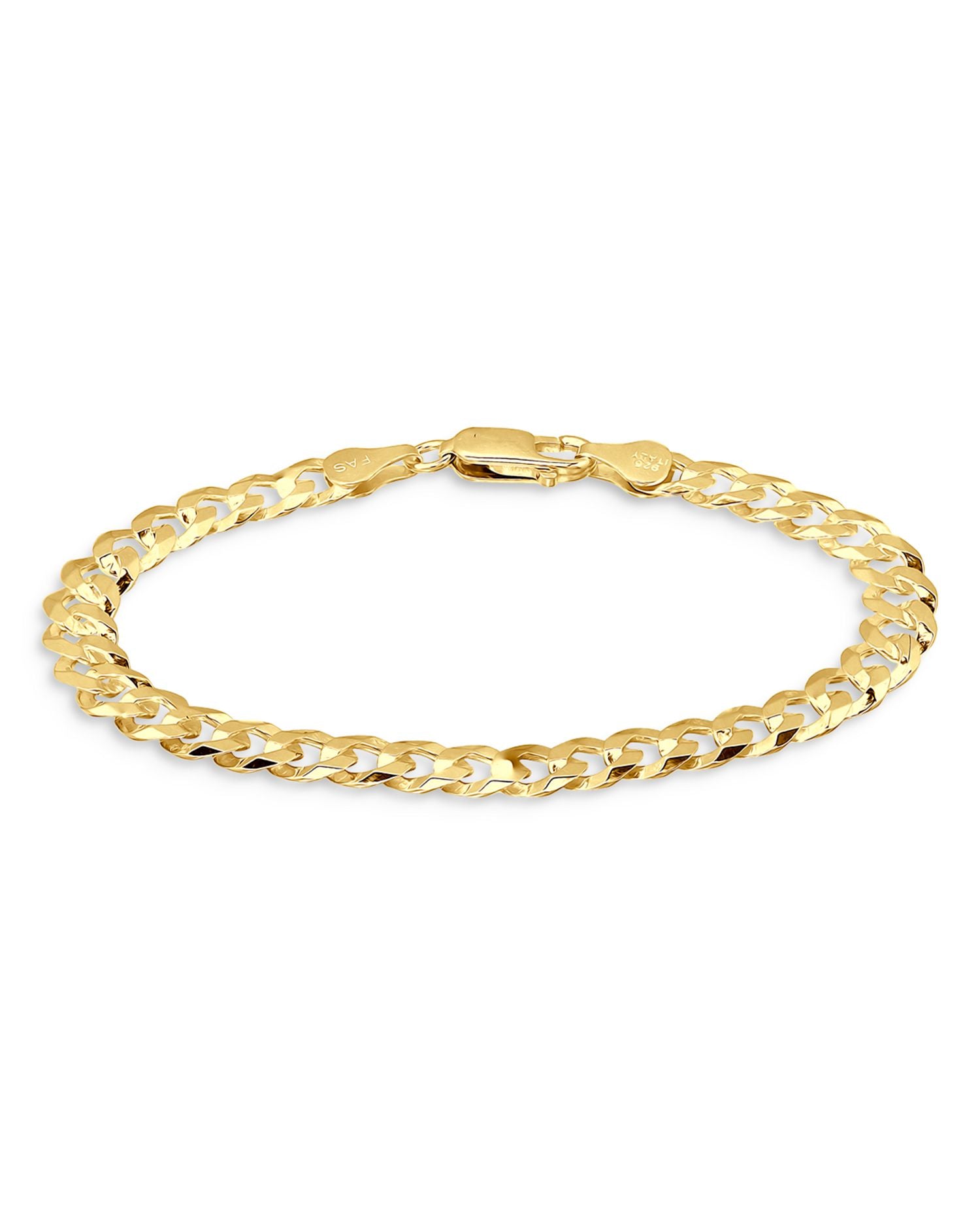 Cuban and Curb Link Chain Bracelet - Exclusive