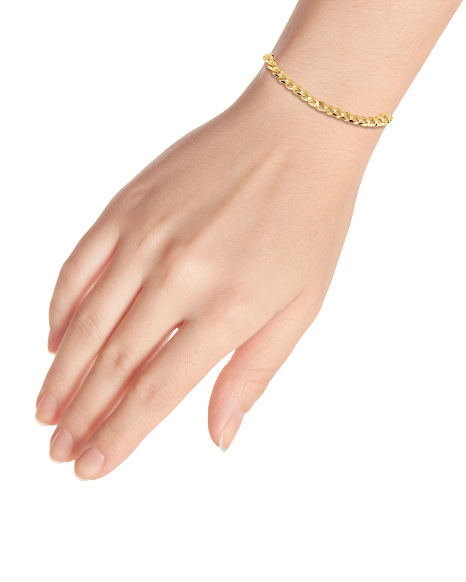 Cuban and Curb Link Chain Bracelet - Exclusive