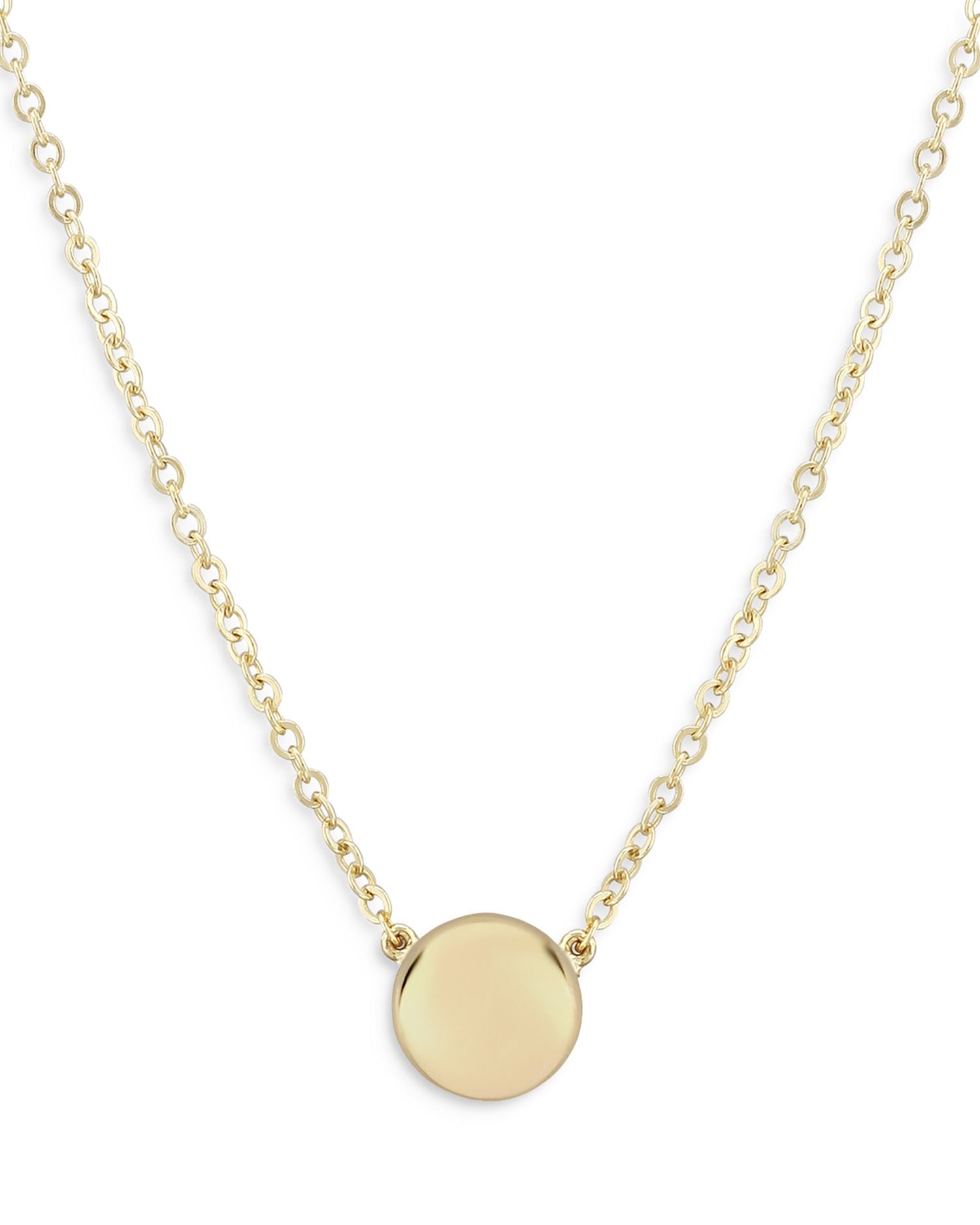 Ball Pendant Necklace in 14K Yellow Gold, 18' - Exclusive